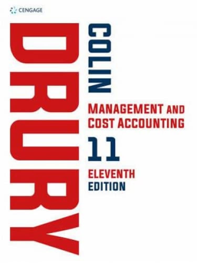 Management and Cost Accounting 11th Edition